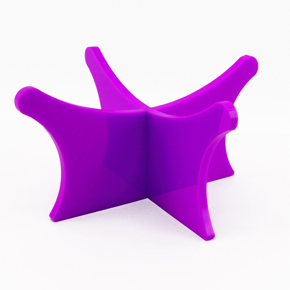 Football display stand and riser plinth – Violet 886
