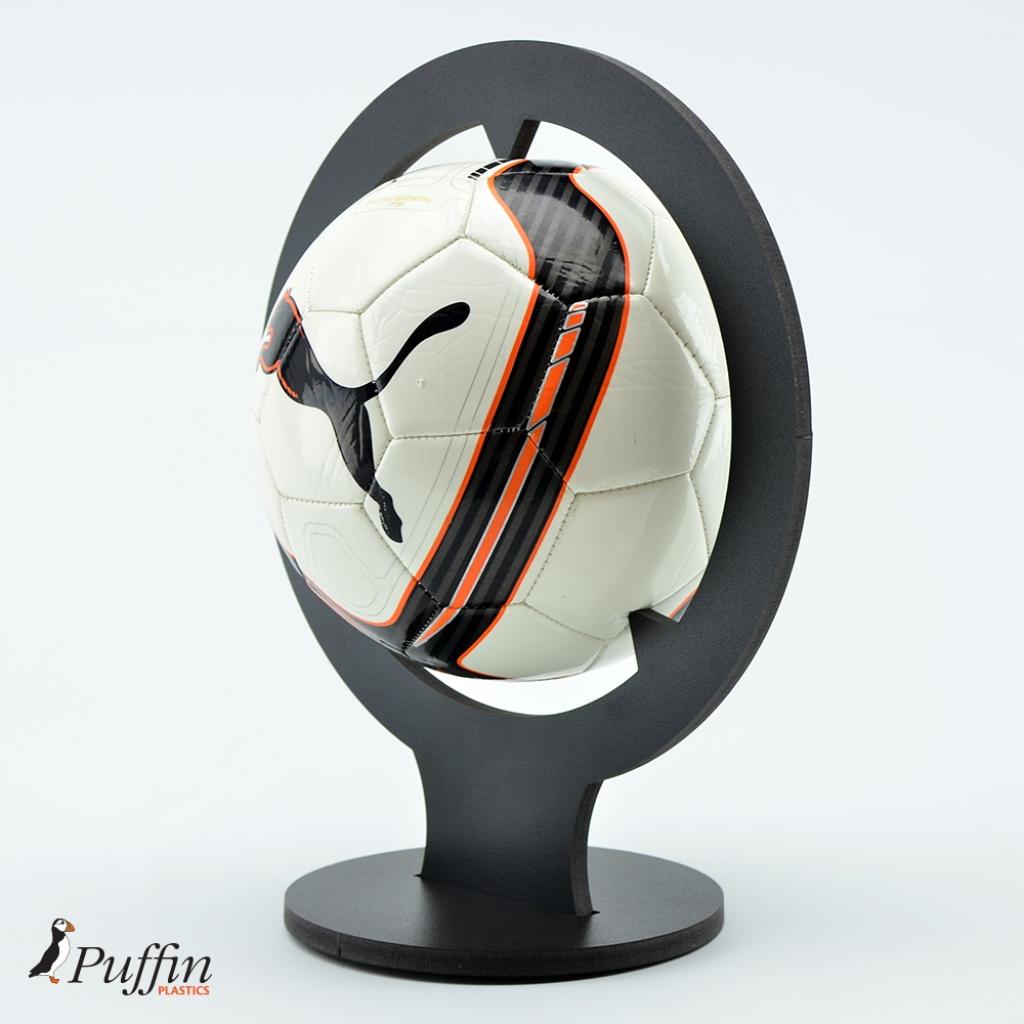 Football Display Plinth - BLACK – additional product view