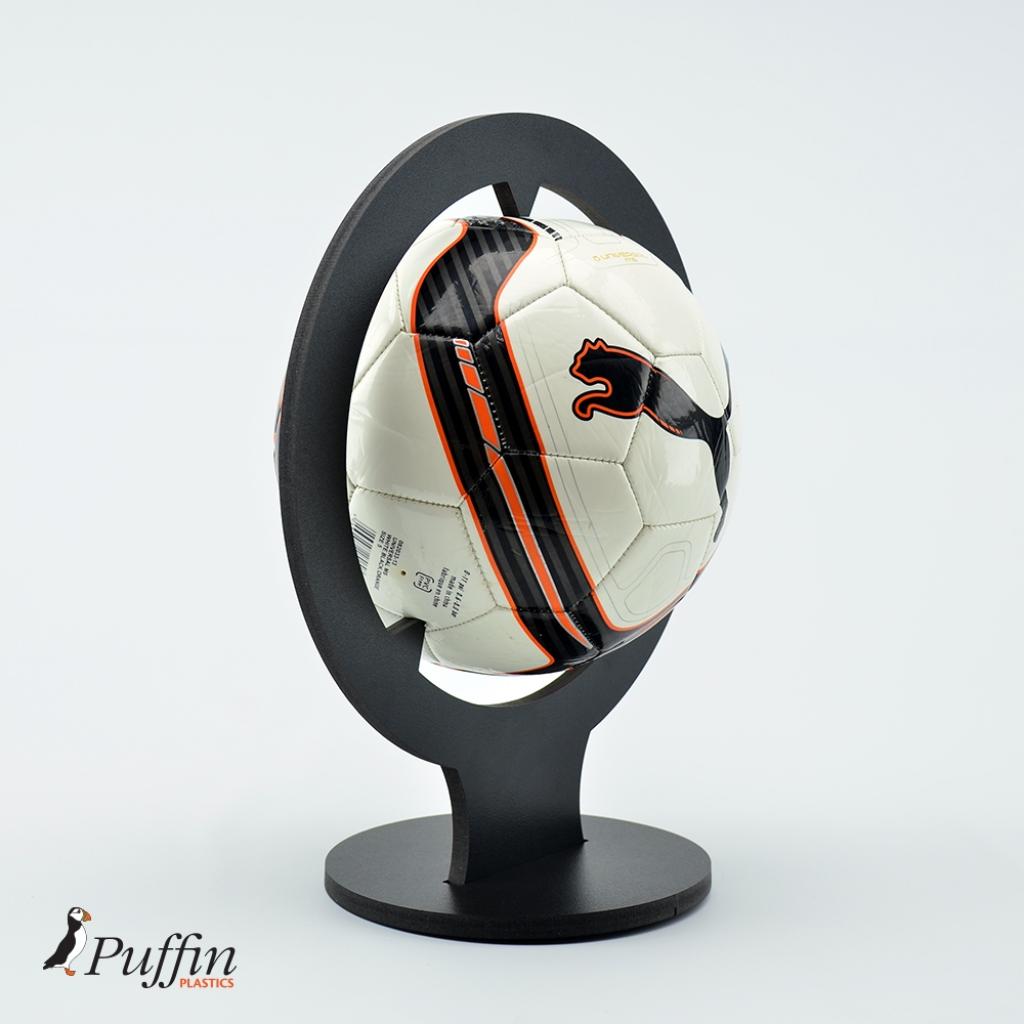Football Display Plinth - BLACK – additional product view