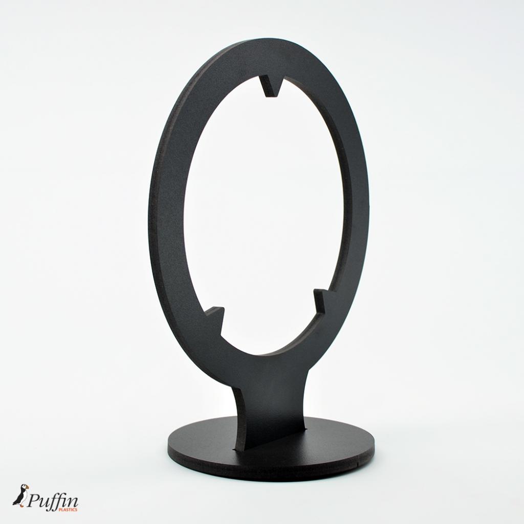 Football Display Plinth - BLACK – additional product view