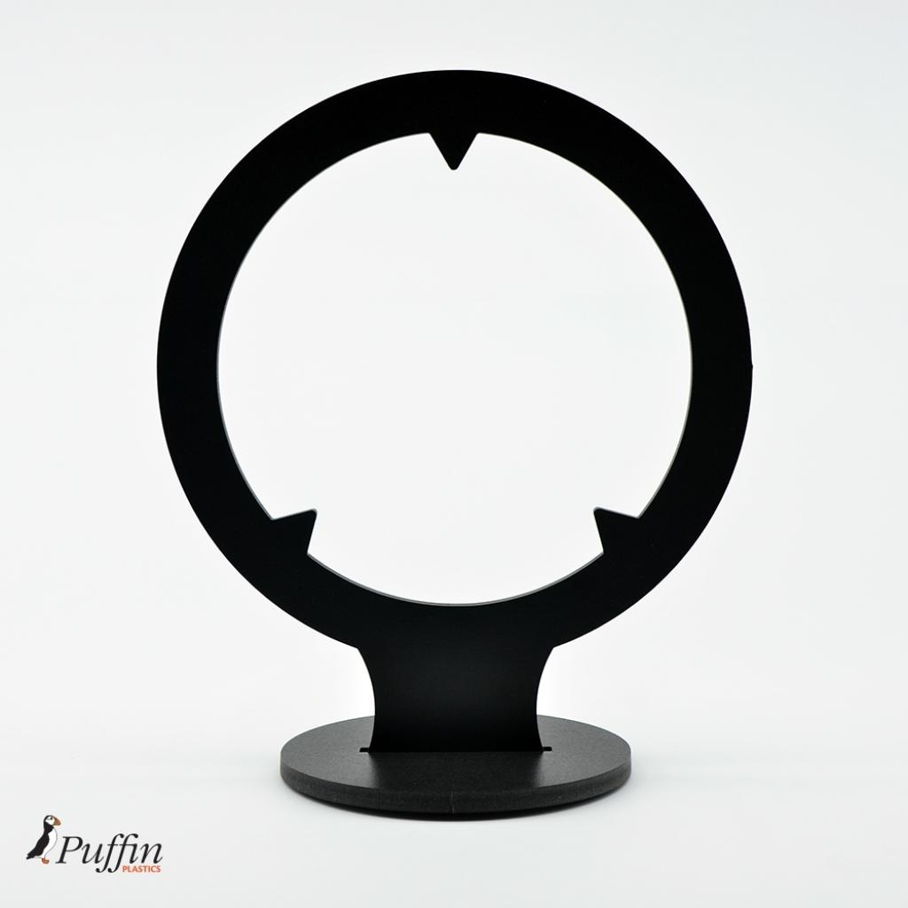 Football Display Plinth - BLACK – additional product view