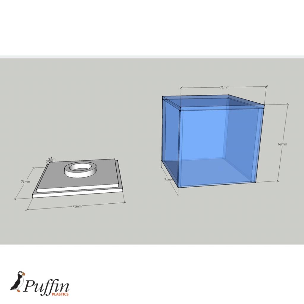 Golf Ball Display Case - Grass Effect Base – additional product view