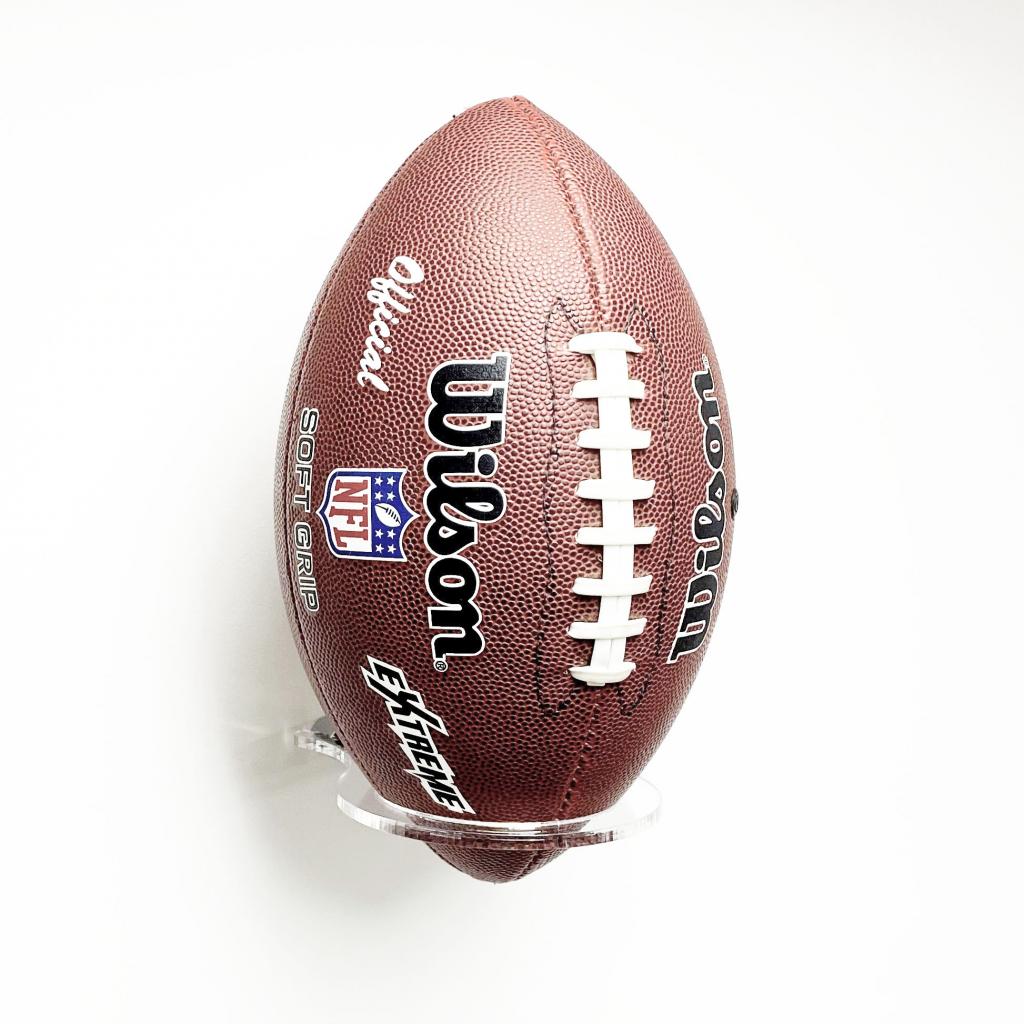 Portrait American Football Holder Wall Bracket