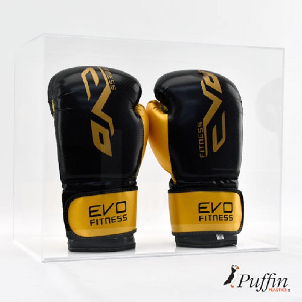 Boxing Glove Display Case - Double Portrait – additional product view
