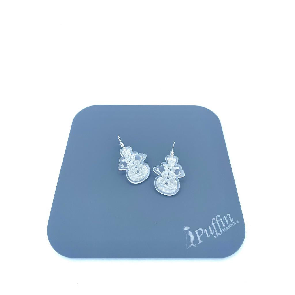 Christmas-themed Acrylic Earrings – additional product view