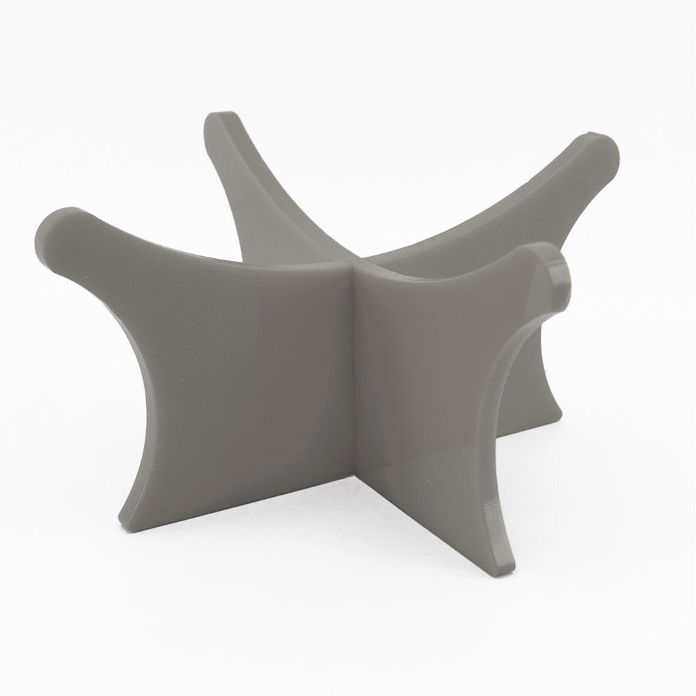 Football display stand and riser plinth – Grey 9640