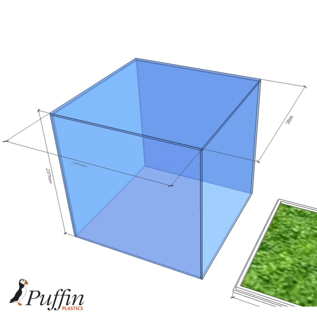 Football Display Case - 10MM White Grass Effect Base – additional product view