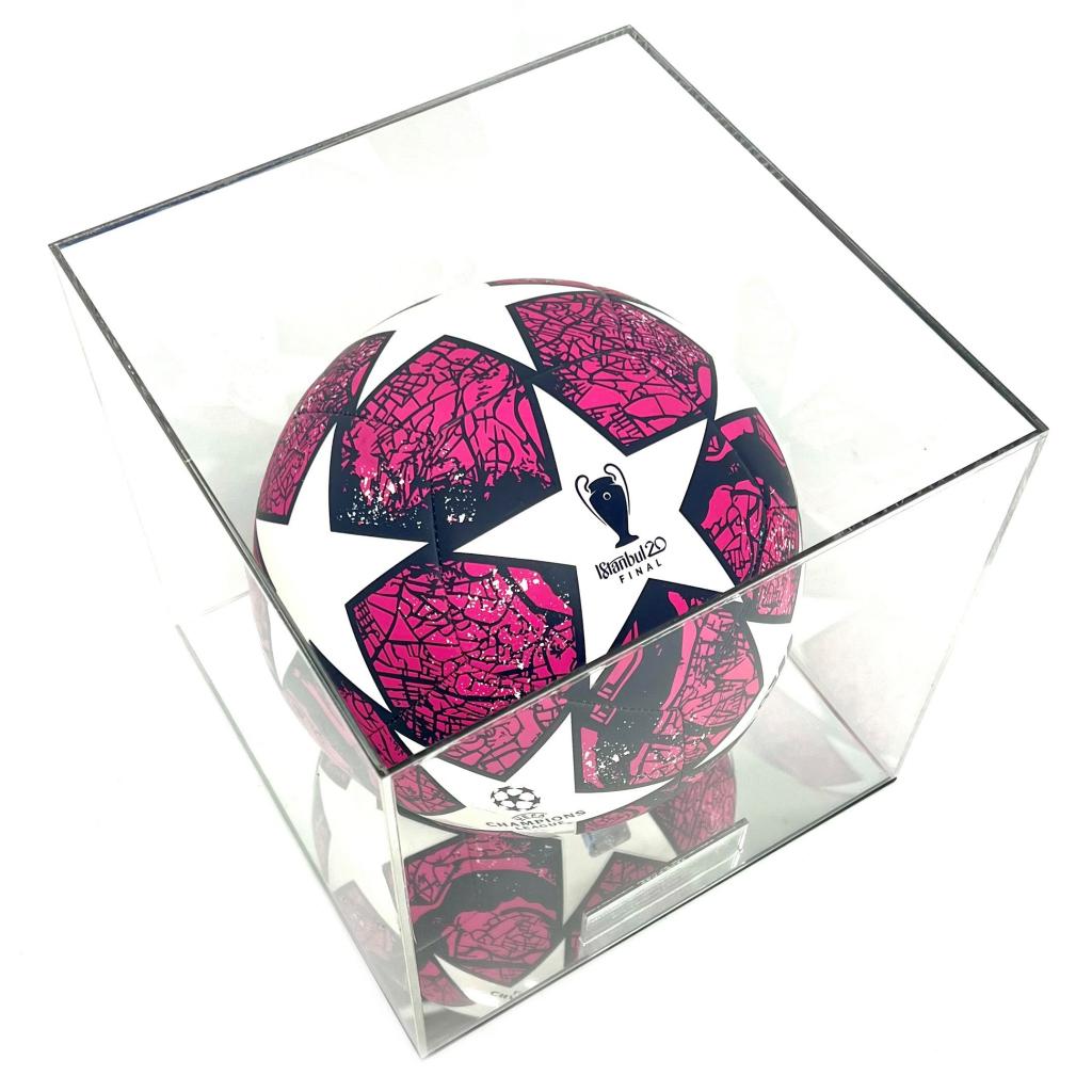 Football Display Case - Mirror Base – additional product view