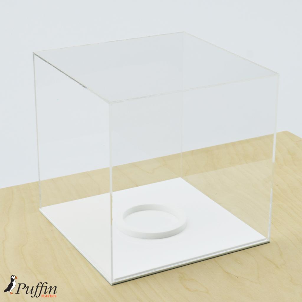Football Display Case - White Base – additional product view